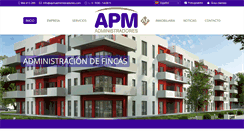 Desktop Screenshot of apmadministradores.com